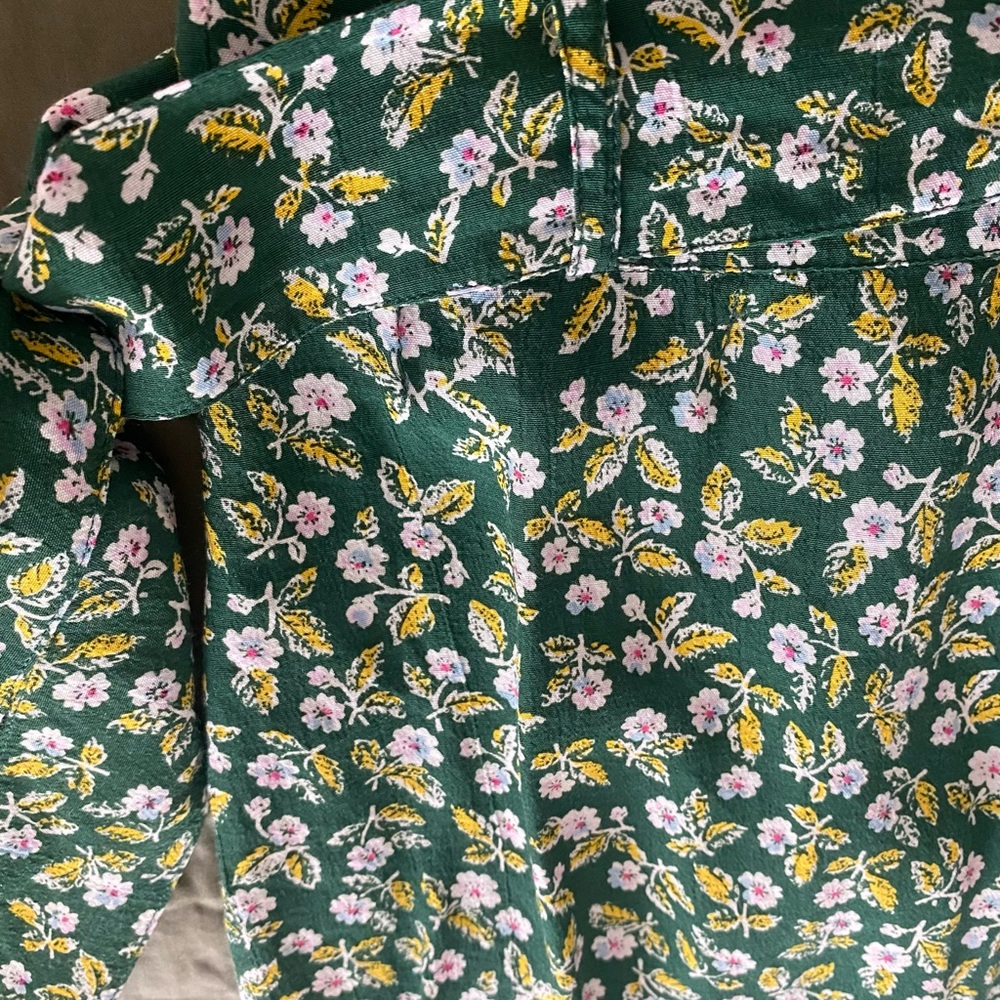 Faithful the Brand x ANTHROPOLOGIE midi wrap floral skirt - Picture 6 of 6